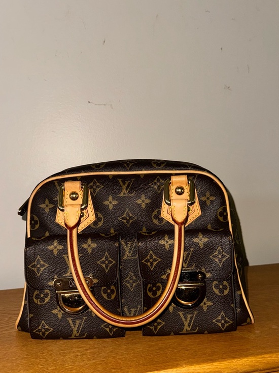 Louis Vuitton Handbags - Louis Vuitton Monogram Canvas Bowling Bag - Brown & Tan